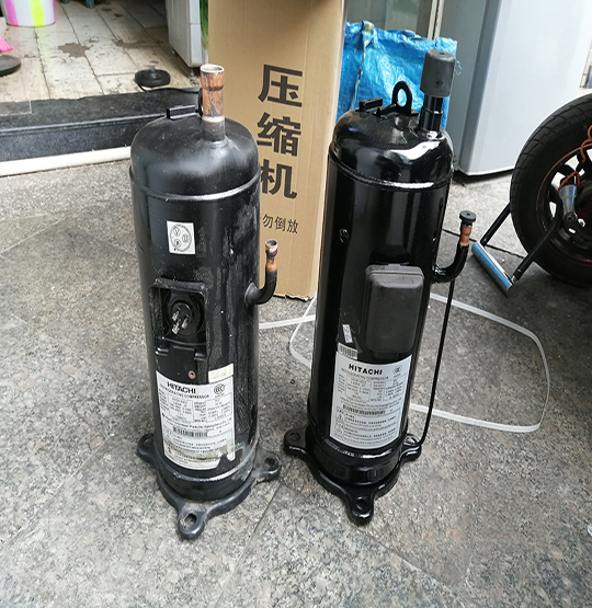 策勒中央空调压缩机的更换维修